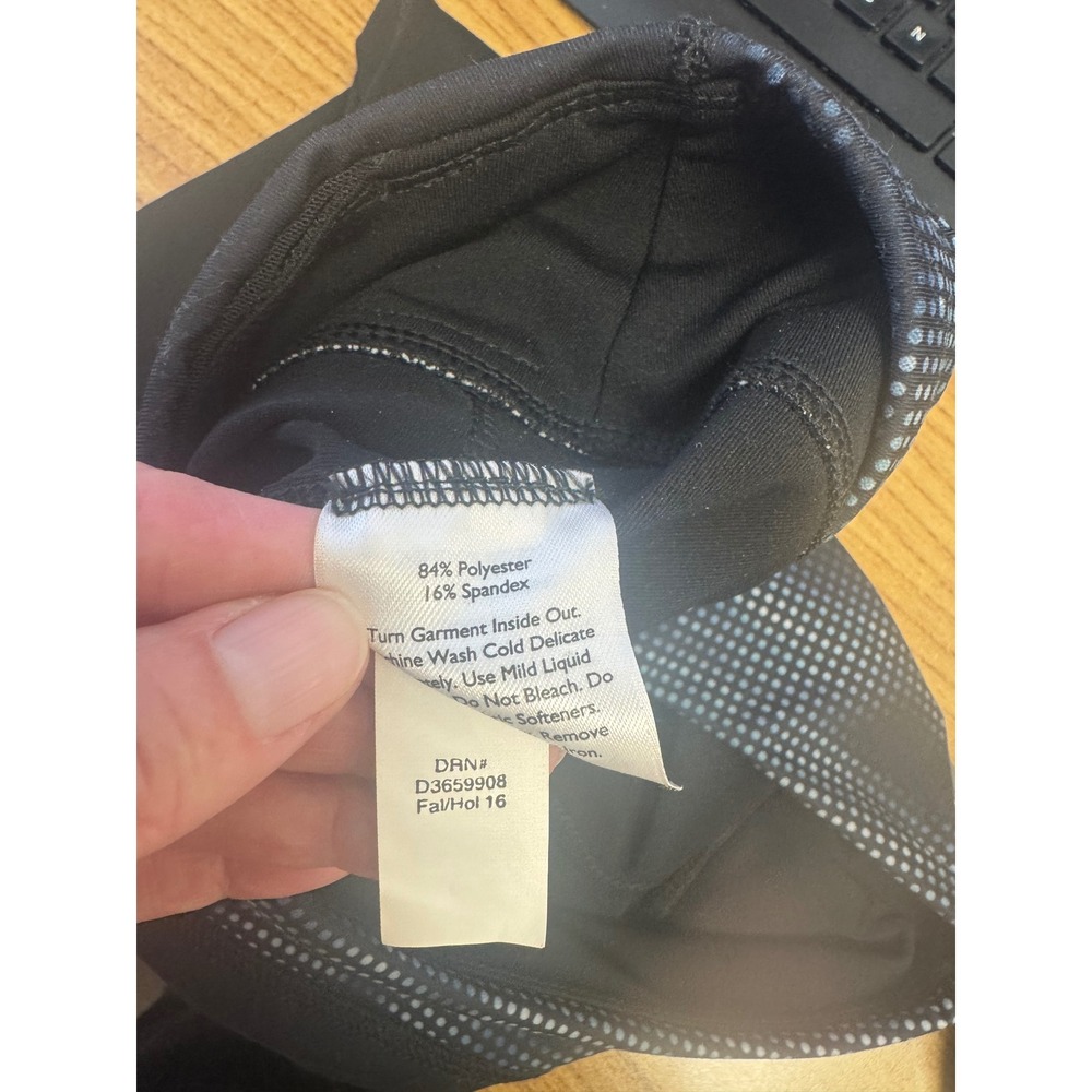 Eddie Bauer Capri Leggings Moisture Wicking Activewear Athleisure Black S‎ - Picture 6 of 9